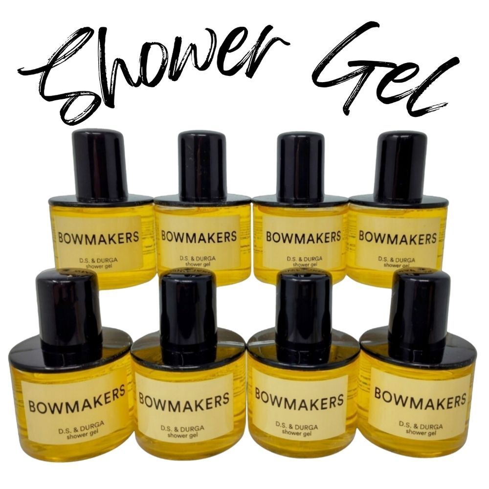 8 DS & Durga Bowmakers Shower Gel 50ml/1.7oz Travel Size New DS & DURGA BOWMAKER